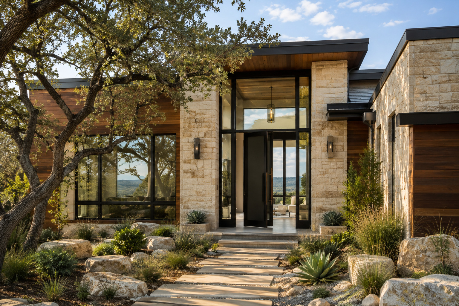 Custom iron door project in Austin, TX