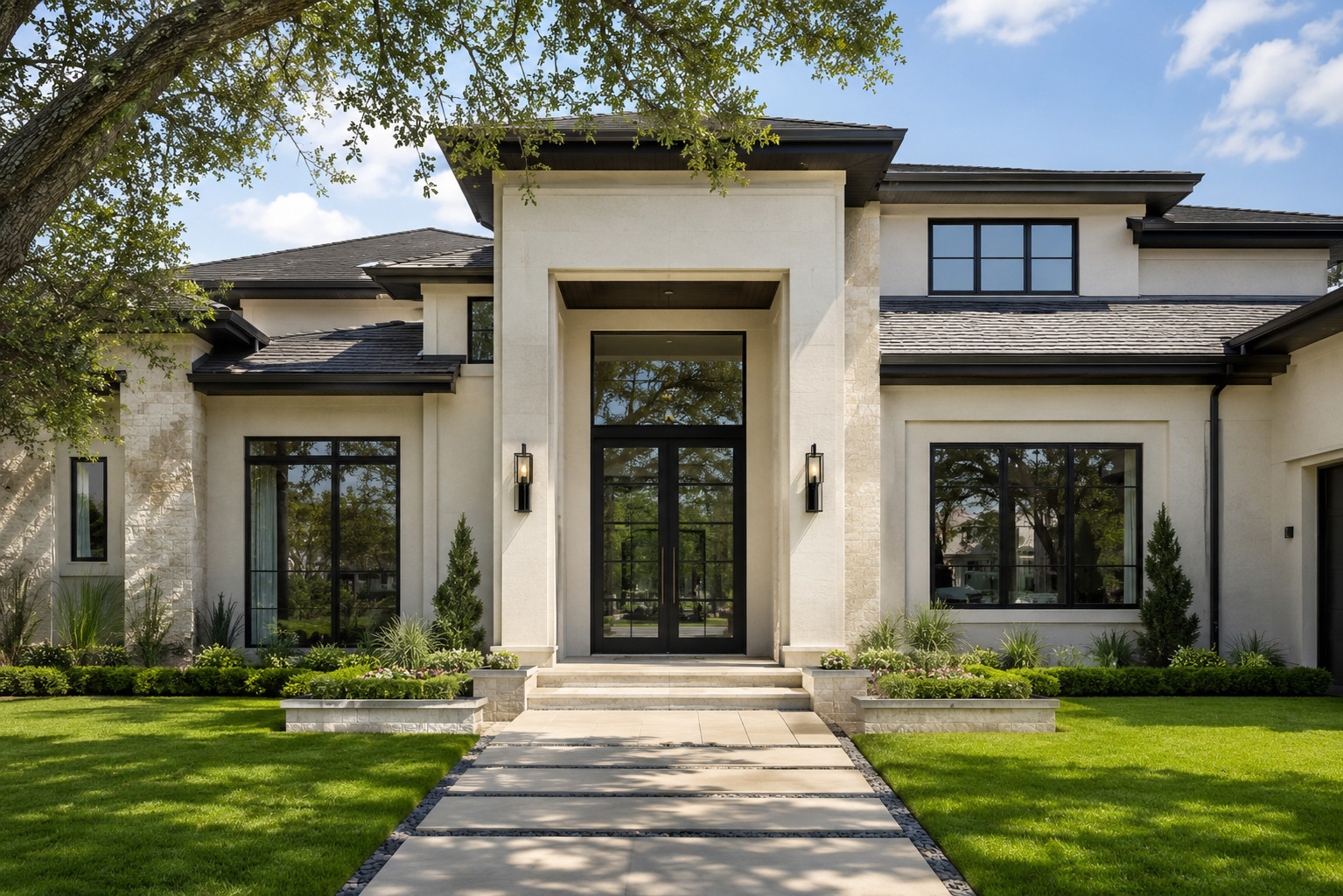 Custom iron door project in Dallas, TX