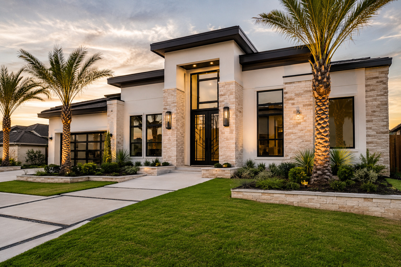 Custom iron door project in Houston, TX